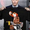 It pennywise denver broncos sitting on oakland raiders shirt