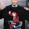 It pennywise san francisco 49ers sitting on seattle seahawks shirt