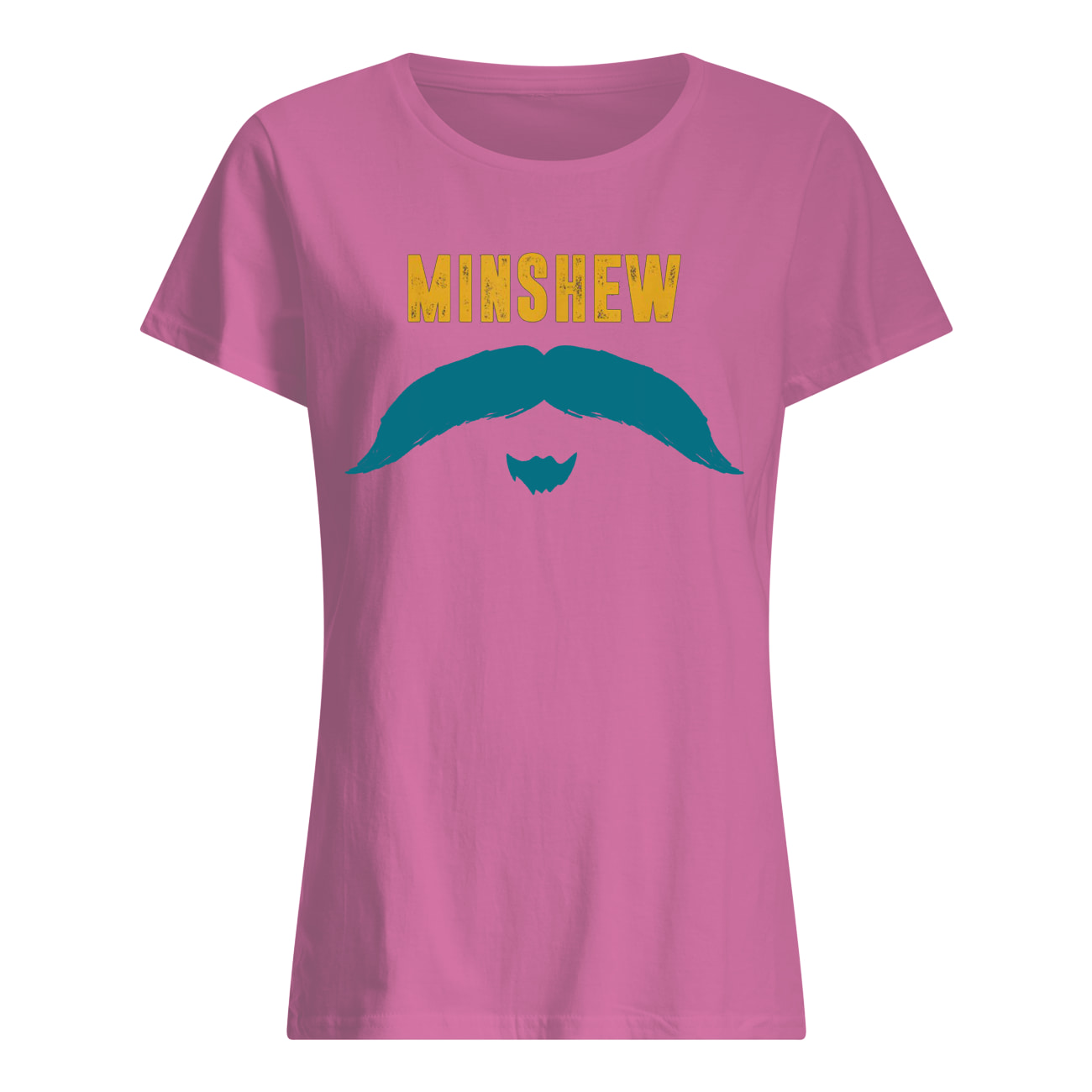 Jacksonville jaguars gardner minshew mustache womens shirt