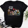 Jesus and horror movie characters and that's how I saved the world shirt