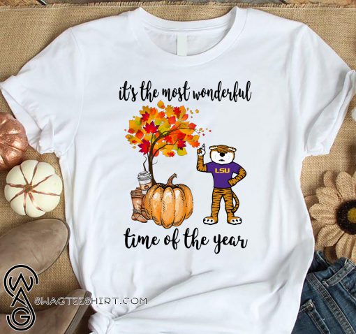 LSU tigers it's the most wonderful time of the year shirt