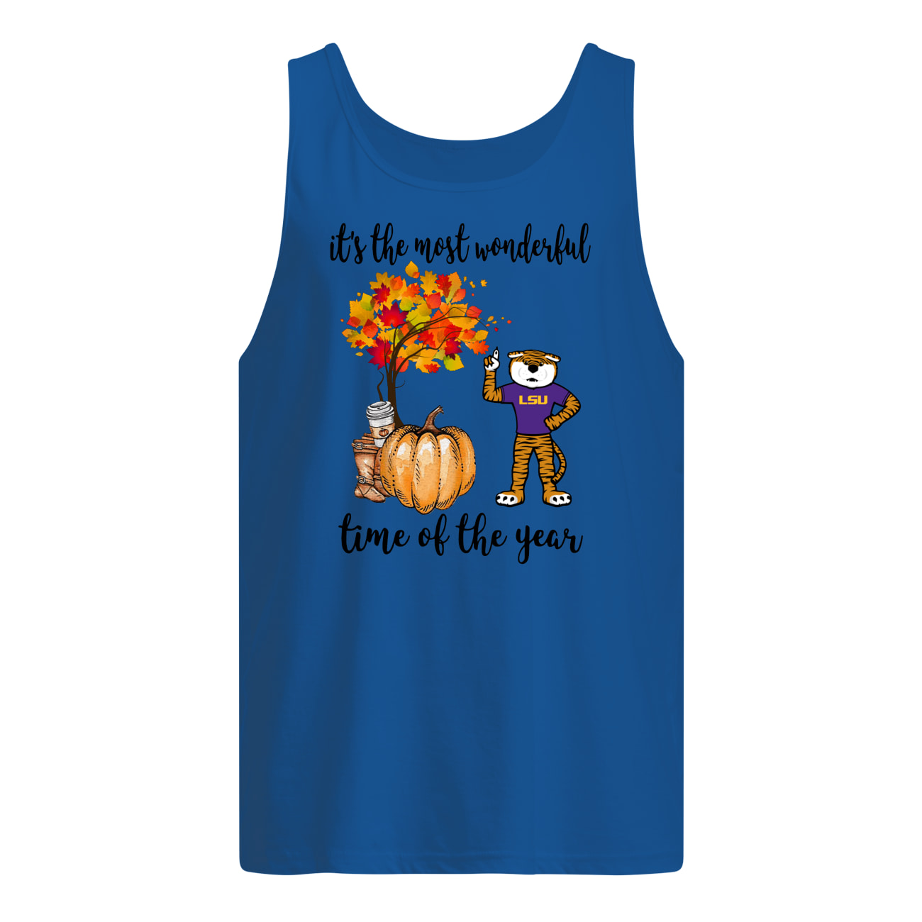 LSU tigers it's the most wonderful time of the year tank top