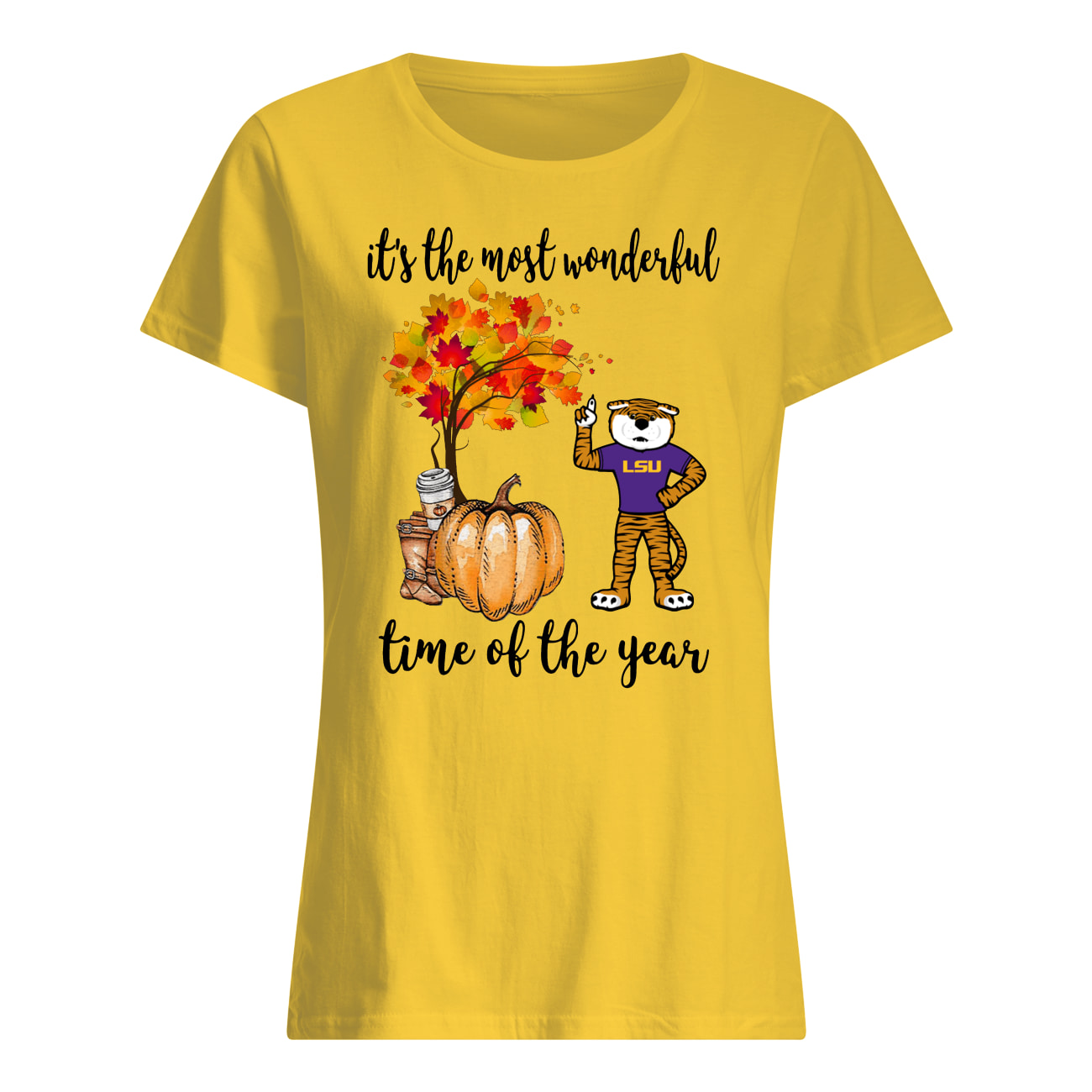 LSU tigers it's the most wonderful time of the year womens shirt