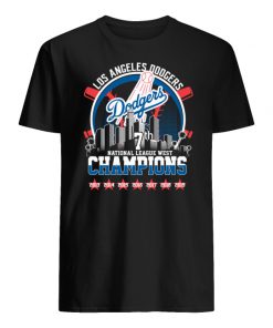 MLB los angeles dodgers 7th national league west champion men's shirt
