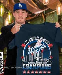 MLB los angeles dodgers 7th national league west champion shirt