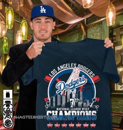 MLB los angeles dodgers 7th national league west champion shirt