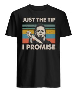 Michael myers just the tip I promise vintage men's shirt