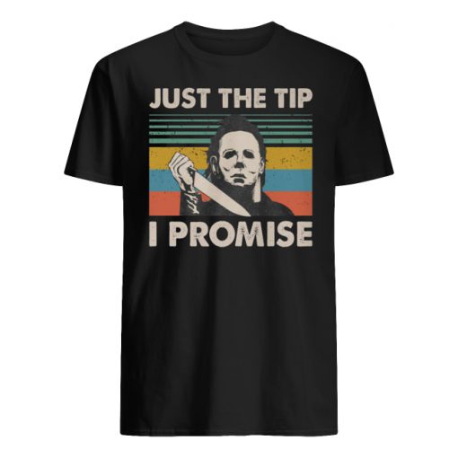 Michael myers just the tip I promise vintage men's shirt