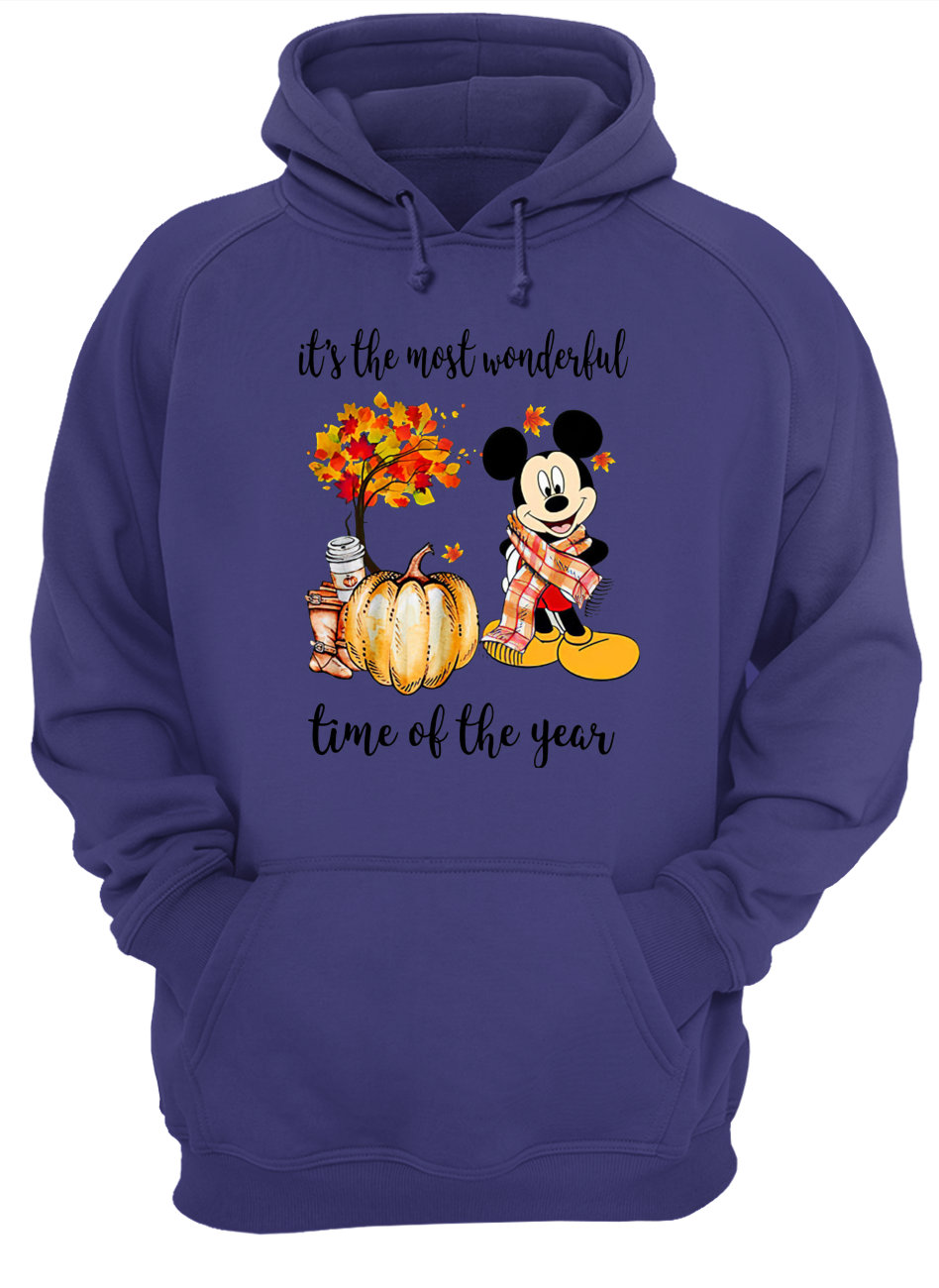 Mickey mouse it’s the most wonderful time of the year hoodie