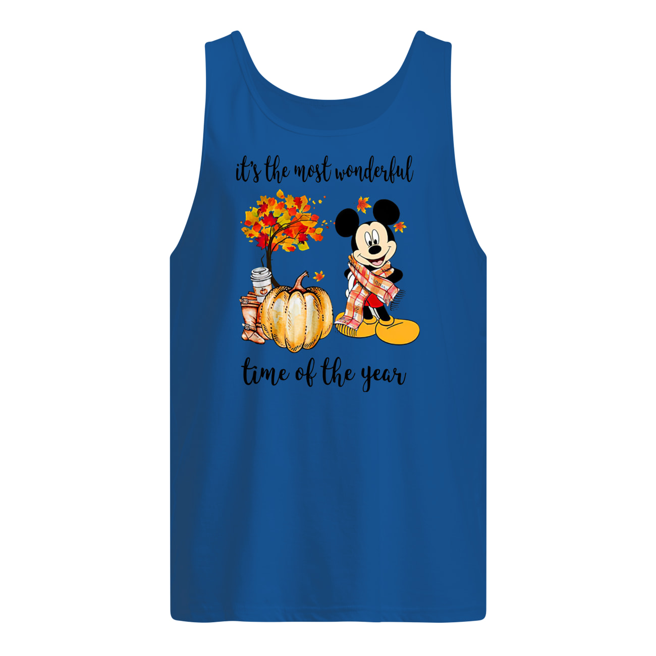 Mickey mouse it’s the most wonderful time of the year tank top