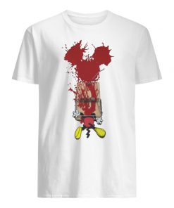 Mickey mouse trapped men's shirt