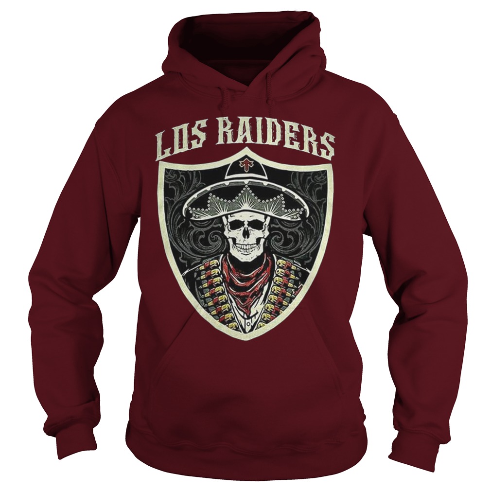 NFL oakland raiders vs los angeles skull mexico hoodie