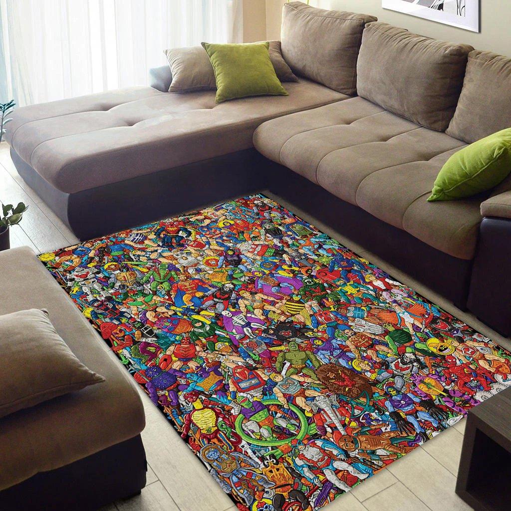 Original He-man 3d area rug
