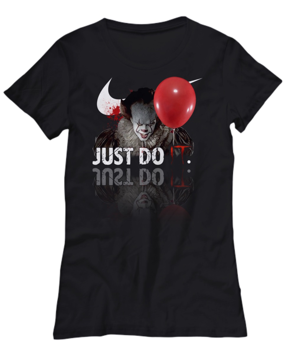 Pennywise nike just do it lady shirt