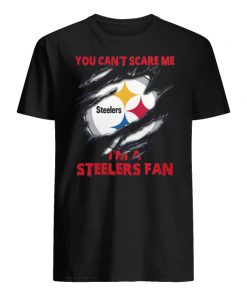 Pittsburgh steelers you can’t scare me I’m a steelers fan men's shirt