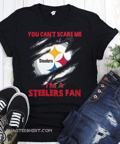 Pittsburgh steelers you can’t scare me I’m a steelers fan shirt