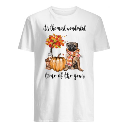 Pug it’s the most wonderful time of the year men's shirt
