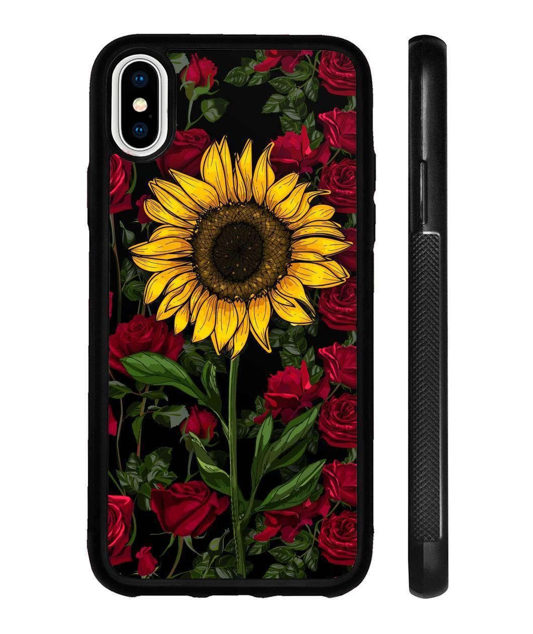 Rose sunflower phone case - limited edition