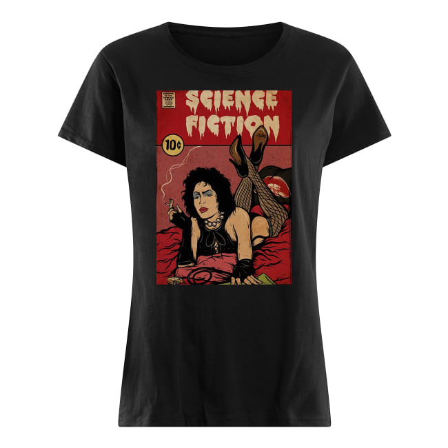 Science fiction the rocky horror picture show women's shirt