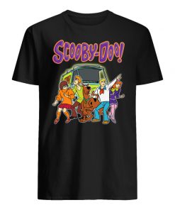 Scooby doo and the mystery machine men's shirt