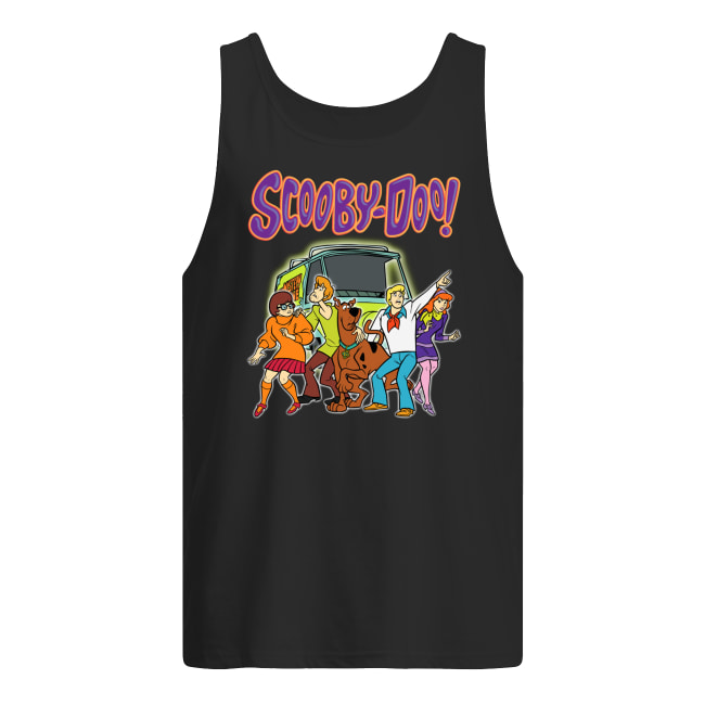 Scooby doo and the mystery machine tank top