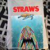 Shark plastic straws save the turtle shirt