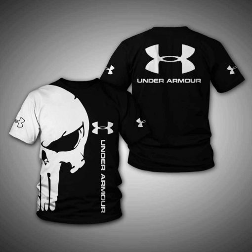 Skull under armour 3d t-shirt