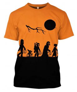 Star wars the nightmare before christmas mash up 3d shirt