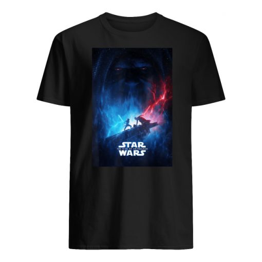 Star wars the rise of skywalker poster men's shirt