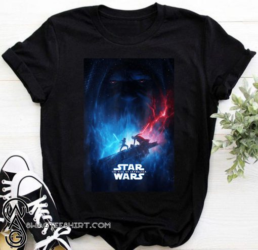 Star wars the rise of skywalker poster shirt
