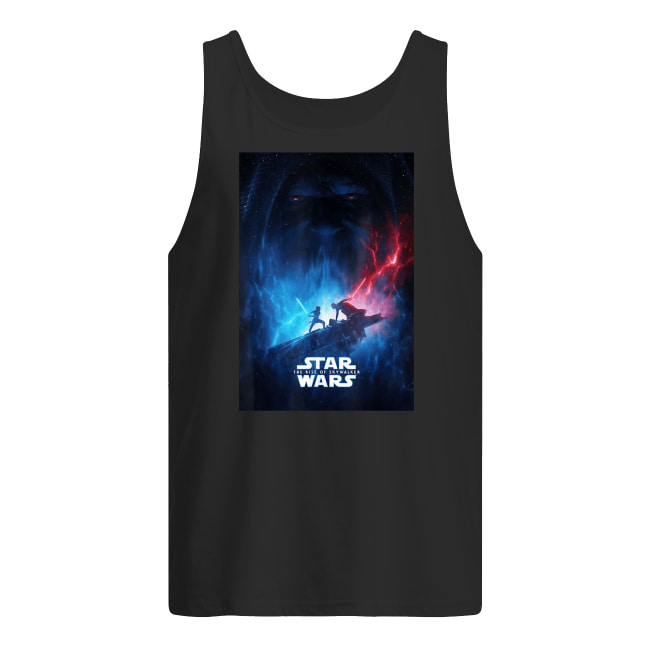 Star wars the rise of skywalker poster tank top