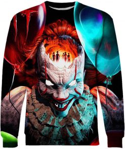 Stephen King's IT pennywise 3d sweatshirt