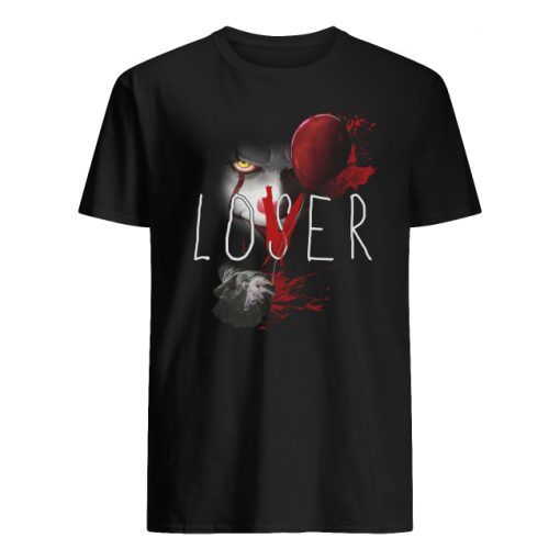 Stephen king it pennywise loser lover men's shirt