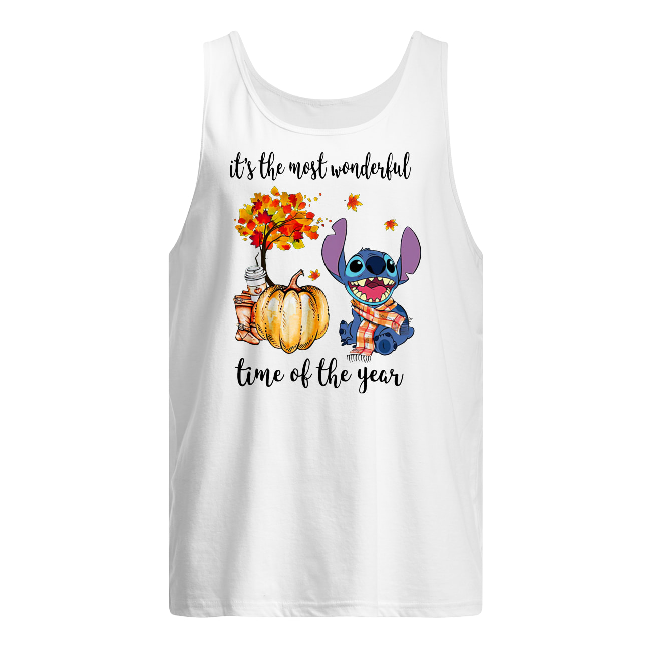 Stitch it’s the most wonderful time of the year tank top