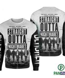 Straight outta nightmares 3d long sleeved