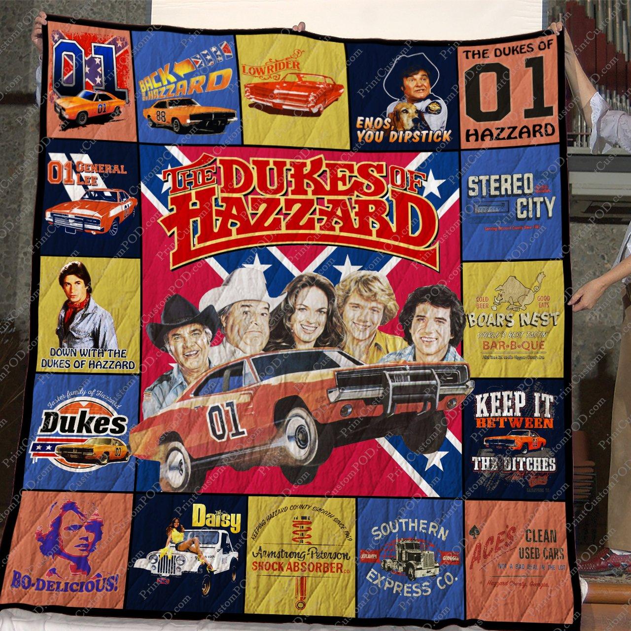 The dukes of hazzard blanket - queen