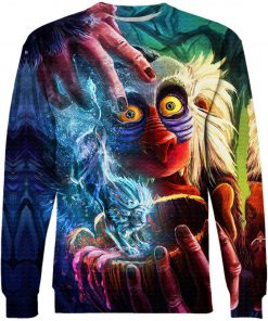 The lion king rafiki 3d sweatshirt