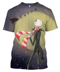 The nightmare before christmas jack skellington 3d shirt