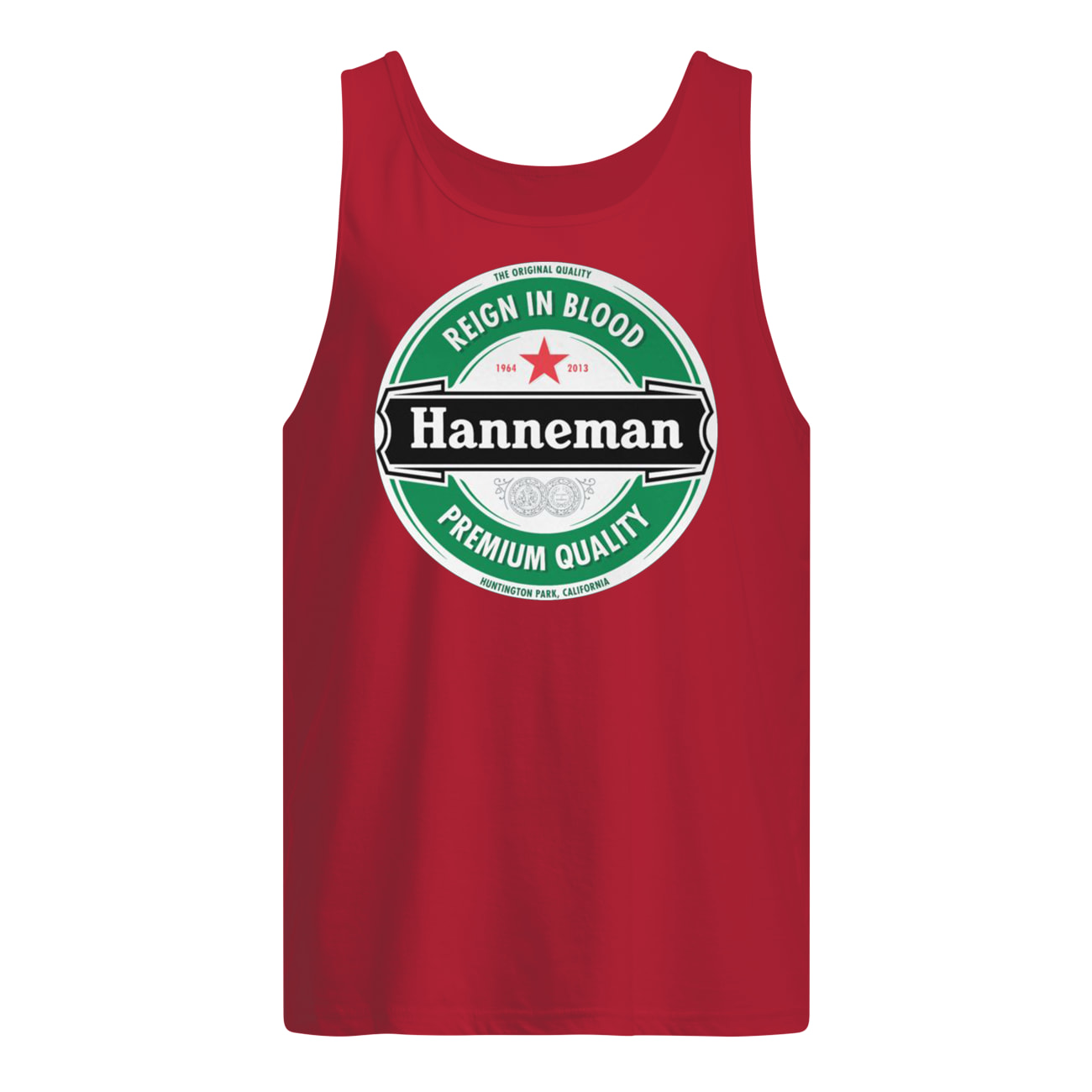 The original quality reign in blood hanneman premium quality tank top