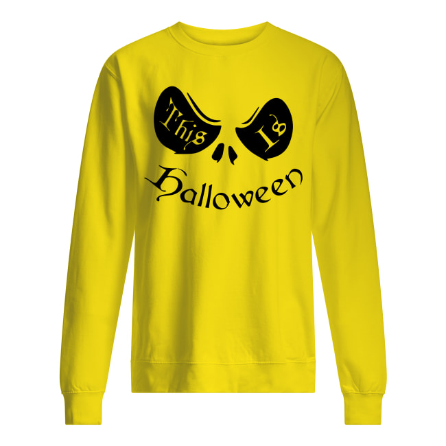 This is halloween jack skellington sweatshirt