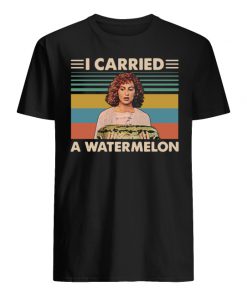 Vintage dirty dancing I carried a watermelon men's shirt