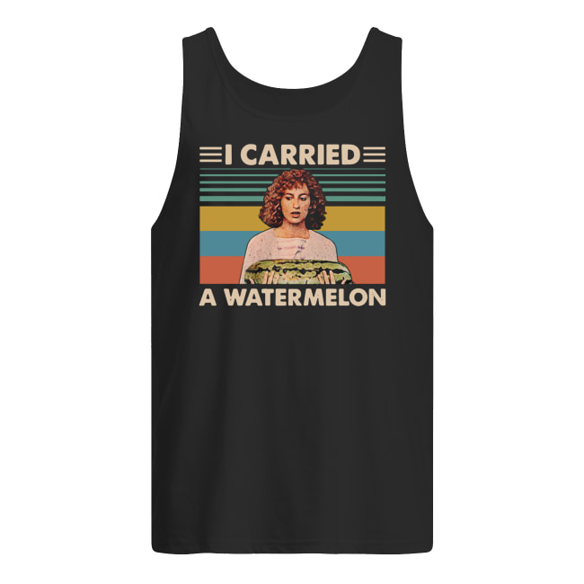 Vintage dirty dancing I carried a watermelon tank top
