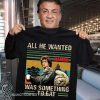 Vintage rambo all he wanted was something to eat shirt