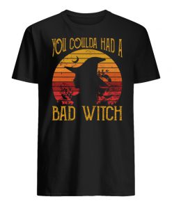 Vintage you coulda had a bad witch men's shirt