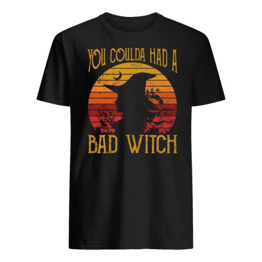 Vintage you coulda had a bad witch men's shirt
