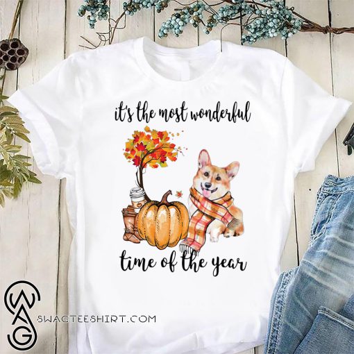 Welsh corgi it’s the most wonderful time of the year shirt