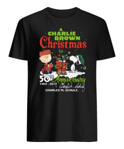 A charlie brown christmas 50th anniversary mens shirt