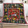 A partridge in a pear tree christmas sofa blanket