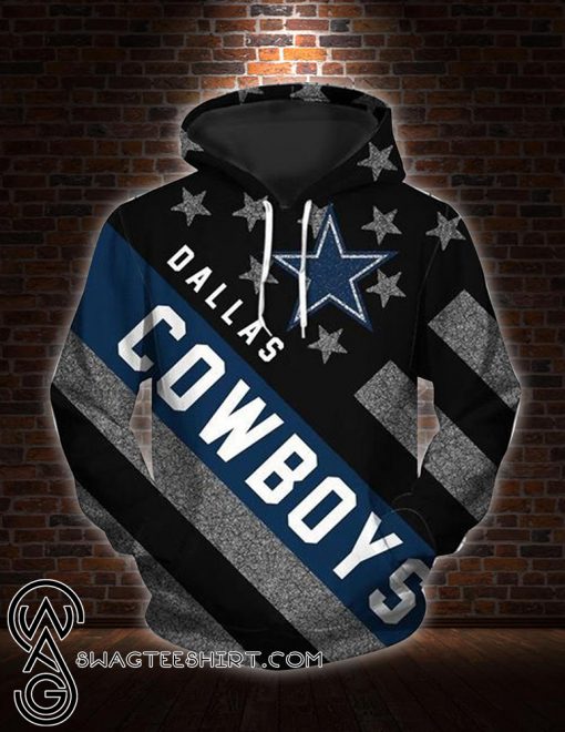 American flag dallas cowboys 3d hoodie