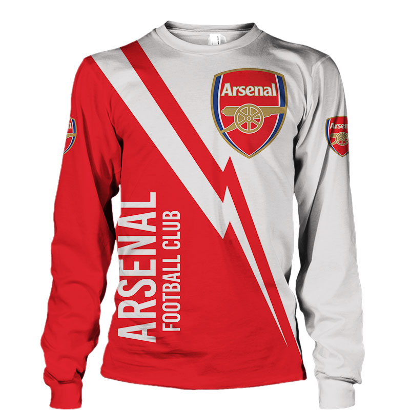 Arsenal football club all over print sweatshirt